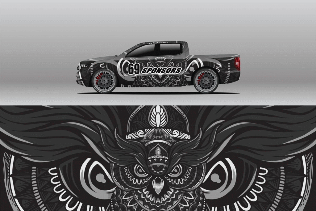 Wraps for trucks
